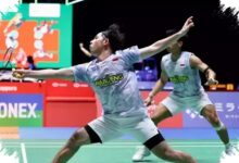 Cedera Punggung Kambuh, Sabar/Reza Tetap Lolos Lewat Duel Ketat di Japan Open 2026