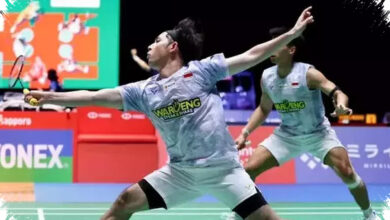 Cedera Punggung Kambuh, Sabar/Reza Tetap Lolos Lewat Duel Ketat di Japan Open 2026