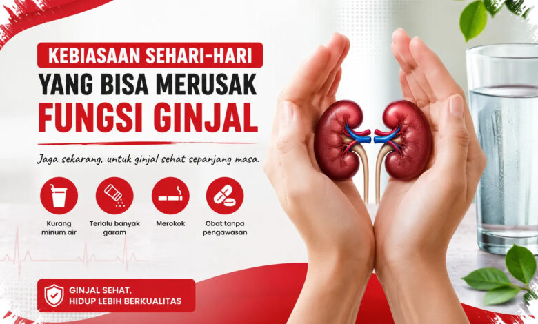 5 Kebiasaan Harian yang Diam-Diam Bisa Memicu Gagal Ginjal di Usia Muda