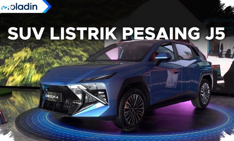 Omoda O4 Sudah Tiba di Indonesia, SUV Listrik China Ini Punya Wajah yang Tak Biasa