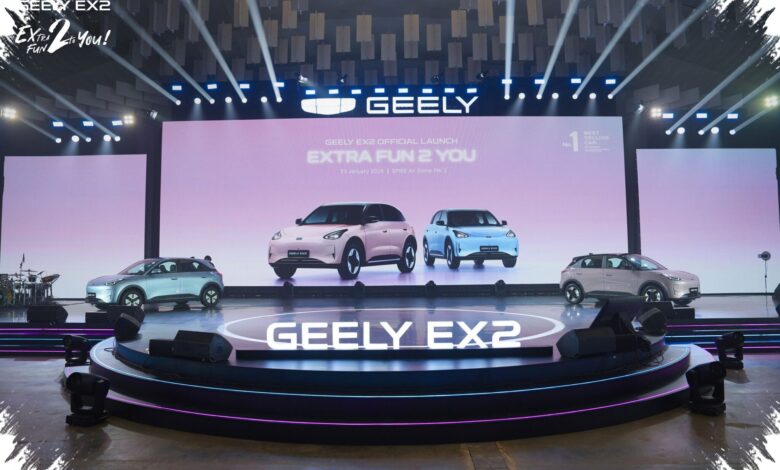 Geely Tembus 3 Besar Merek Tiongkok di Indonesia, EX2 Jadi Andalan Utama