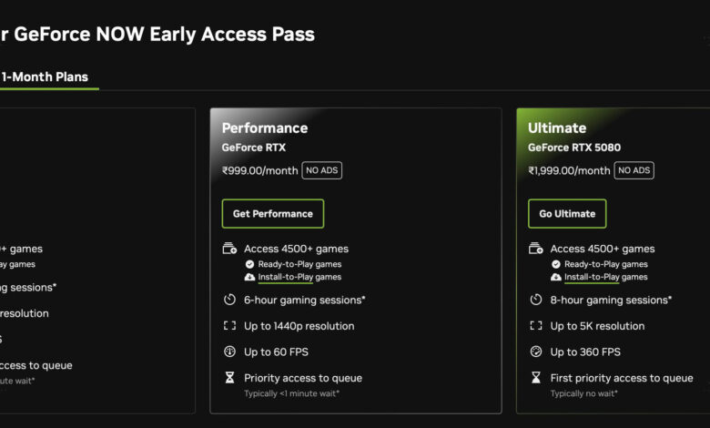 GeForce Now Hadir di India dengan Tier Gratis, Coba Dulu Sebelum Bayar