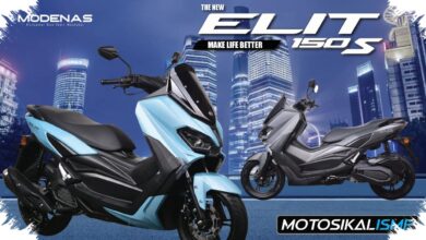 Kawasaki Modenas Elit 150S Siap Ganggu PCX dan NMAX, Paket Premium yang Lengkap