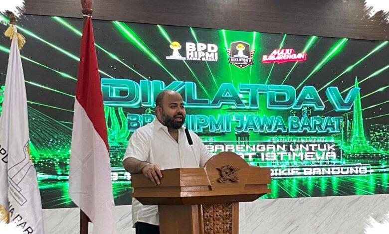 HIPMI Jabar Ditekan Jadi Mesin Lapangan Kerja, Jay Singgih Soroti Rendahnya Entrepreneur