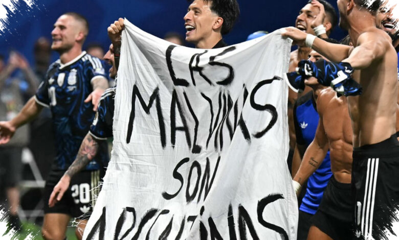 Argentina Terancam Sanksi FIFA Usai Rayakan Kemenangan dengan Banner Malvinas
