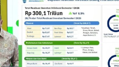 Hong Kong Salip Singapura, Investasi Indonesia Semester I 2026 Tembus Rp1.010,6 Triliun
