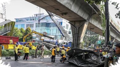 JPO Tendean Rusak Berat, Kerugian Miliaran dan Ganti Rugi Masih Buntu