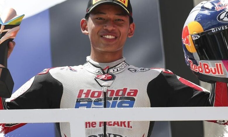 Veda Ega Kejar Poin dan Jam Terbang, Bukan Gelar Rookie of the Year Moto3 2026