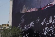 Iran Pajang Trump dalam Peti Mati di Teheran, Ancaman Balas Dendam Makin Terbuka