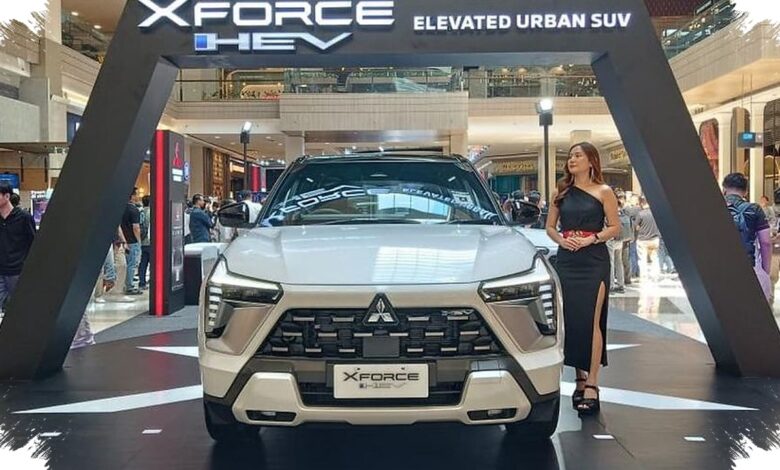 Mitsubishi Xforce Hybrid Bisa Lewati 1.000 Km, Tangki Penuhnya Hanya 42 Liter