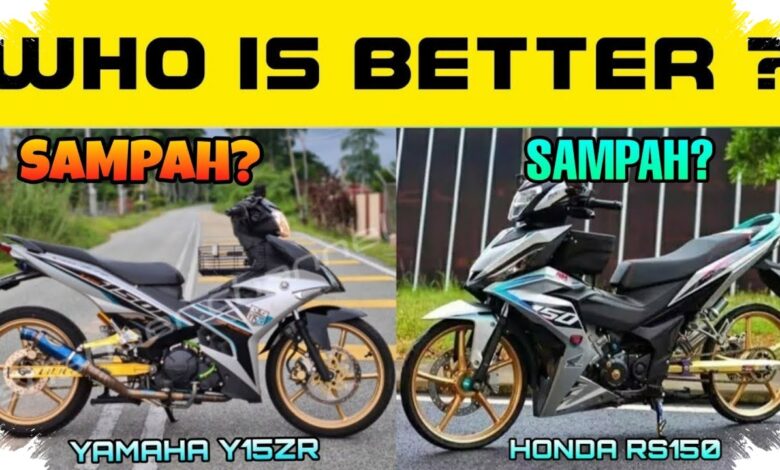 Yamaha Y15ZR atau Honda RS150R, Selisih Karakter Bebek Sport 150cc yang Tajam
