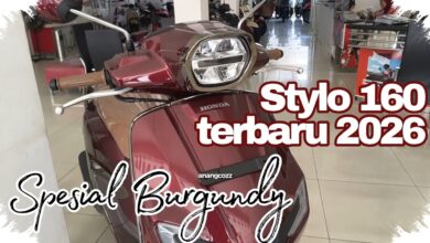 Honda Stylo 160 Special Burgundy Terlihat Elegan, Mesin 160 cc-nya Punya Karakter Serius