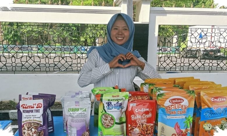 Pulang dari Malaysia, Rosyidah Naikkan Penjualan C’milzea hingga 100 Kemasan
