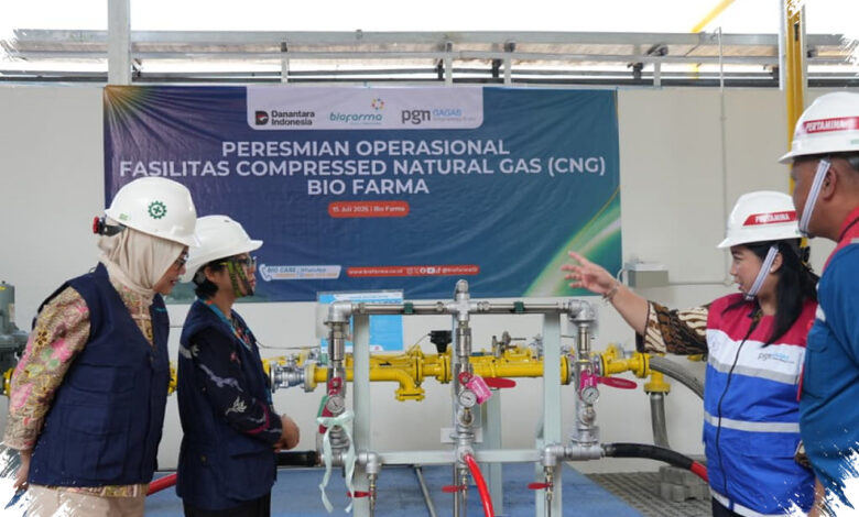 Bio Farma Beralih ke CNG, Pasokan 300.000 m³ Diproyeksikan Hemat hingga 40 Persen