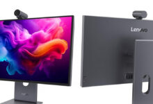 Lenovo Yoga Pro 27UD-10 Gabungkan Kamera 4K dan Audio 34W untuk Meja Kreator Ringkas