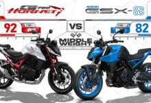 Suzuki GSX-8S vs Honda CB750 Hornet, Torsi Besar atau Bobot 190 Kg yang Menggoda