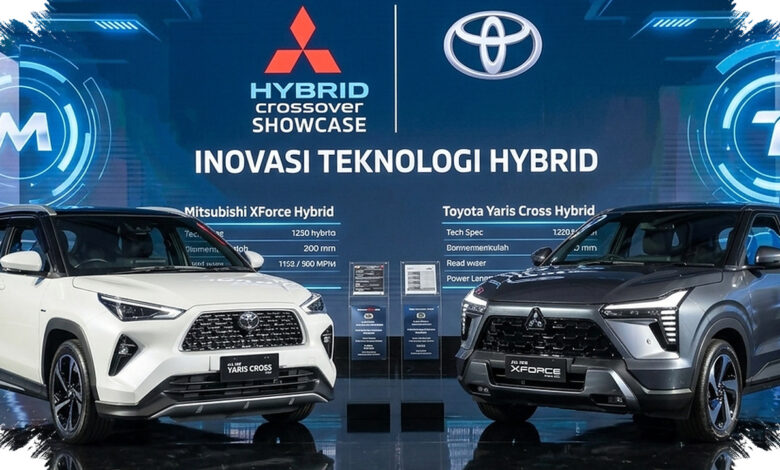 Mitsubishi XForce Hybrid Bawa 7 Mode, Tantangan Baru untuk Yaris Cross Hybrid