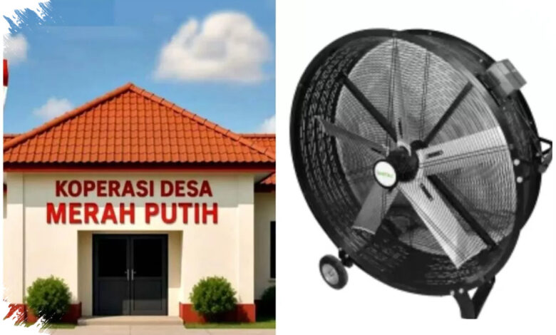 Kipas Industri Seharga Rp 11 Juta Masuk Sorotan di Balik Isu Anggaran Kopdes Rp 1,8 T