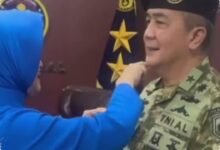 Ayah Awkarin Jadi Laksda TNI AL, Pesan Amanah dan Cinta Keluarga Menyertai
