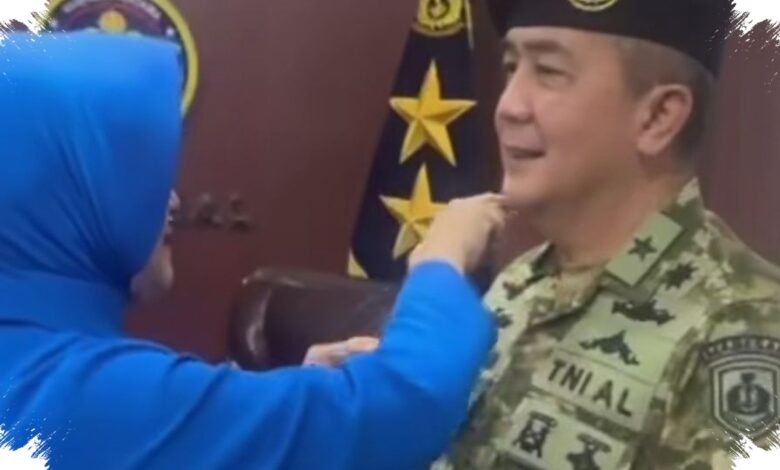 Ayah Awkarin Jadi Laksda TNI AL, Pesan Amanah dan Cinta Keluarga Menyertai