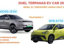 15 Mobil Listrik Terlaris Semester I 2026, Jaecoo J5 EV Tinggalkan BYD Atto 1 Jauh