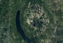 Ditemukan Saat Cari Lokasi Kemping, Kawah Meteor 390 Juta Tahun Tersembunyi di Quebec