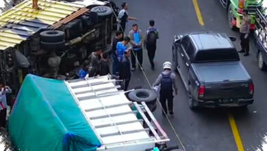 Rem Truk Diduga Blong di Turunan Deli Serdang, 4 Tewas dalam Tabrakan 9 Kendaraan
