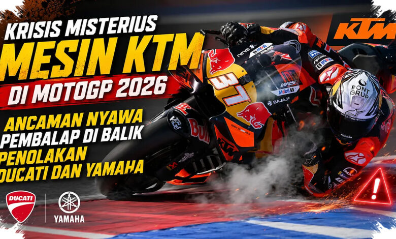 Mesin KTM Mati Mendadak Saat MotoGP, Komponen Tekanan Tinggi Jadi Pemicu