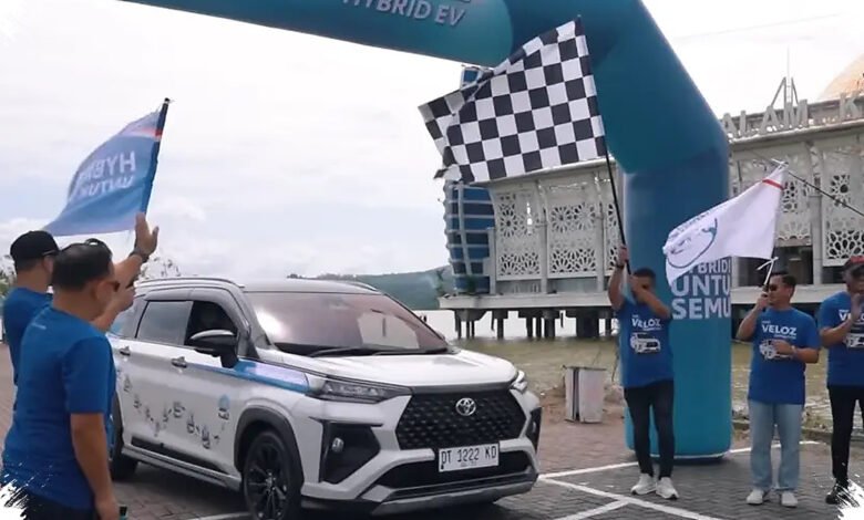 Toyota Veloz Hybrid EV Tempuh 408,8 Km, Bensin Hanya Berkurang Tiga Bar