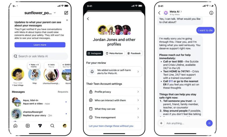 Meta Akan Beri Tahu Orang Tua Saat AI Menilai Remaja Berisiko Menyakiti Diri