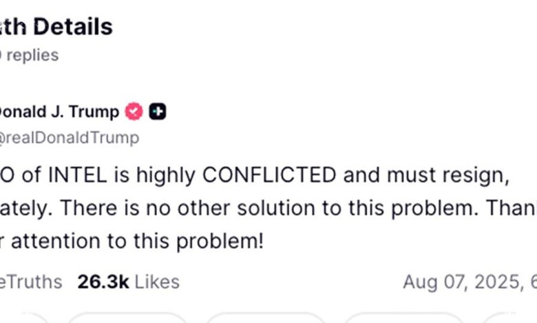Truth Social Jual Akses Kilat ke Unggahan Trump, Tarifnya hingga 100.000 Dollar AS