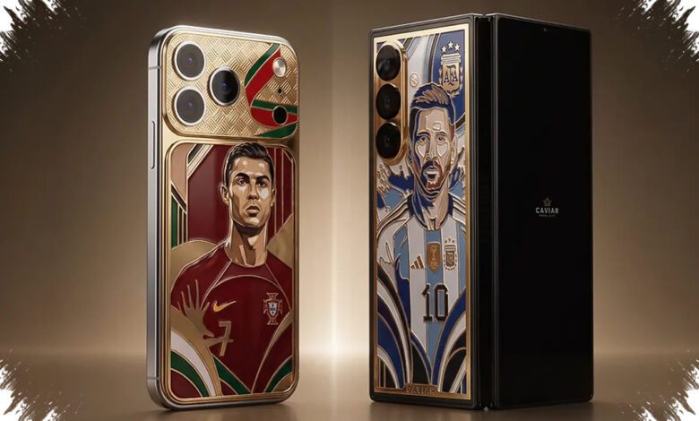 Cuma 19 Unit, Ponsel Edisi Messi dan Ronaldo Ini Dijual hingga Rp 235 Juta