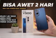 Vivo Y500 Punya Baterai 8.100 mAh, tetapi Pengisian 44W Jadi Kompromi