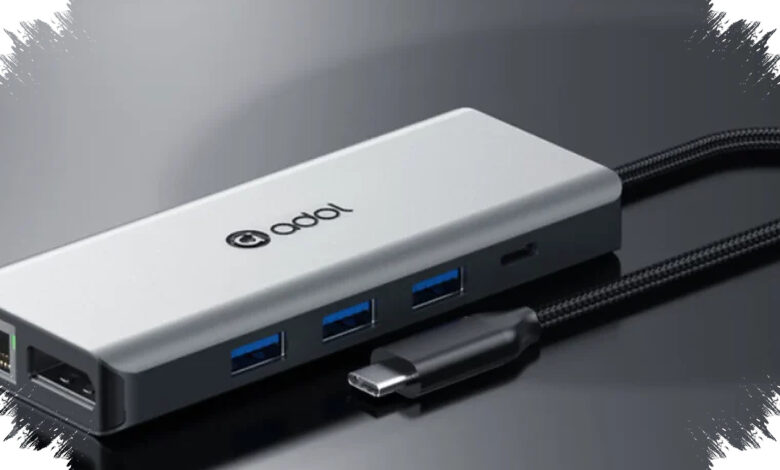 Asus Adol HC112 Menopang 3 Layar, Laptop Tetap Terisi hingga 100W