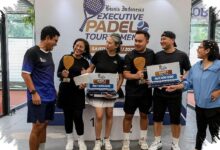 Antam dan BRI Rebut Gelar Padel Eksekutif, Bank Raya Dua Kali Runner-up