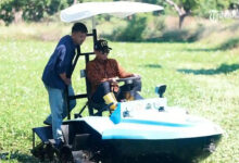 Traktor Perahu Listrik ITS Bidik 1 Hektare, Jawaban untuk Lahan Gambut Basah