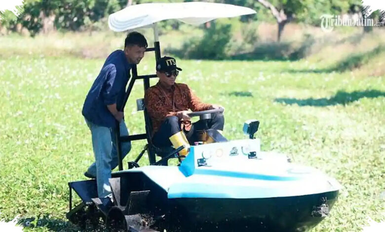 Traktor Perahu Listrik ITS Bidik 1 Hektare, Jawaban untuk Lahan Gambut Basah