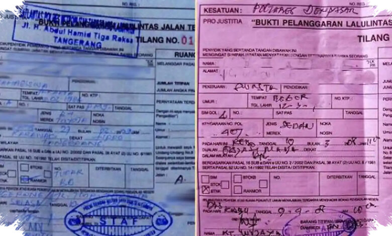Surat Tilang Hilang Menjelang Sidang, Dokumen Pengganti Ini Harus Segera Diurus
