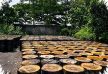 250 Drum Aspal Bantuan Jatim Masih Tersimpan, Jalan Rusak Tulungagung Menunggu Dana