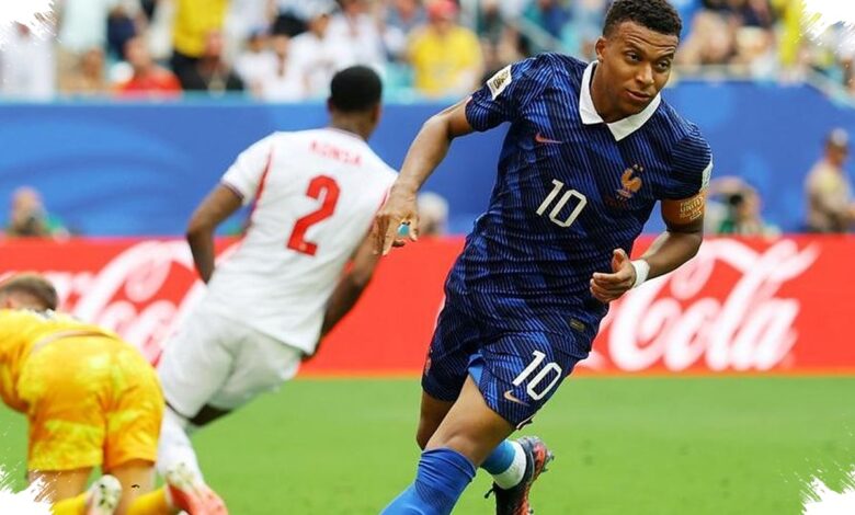 Tertinggal 0-4, Prancis Menyala lewat Mbappe dan Barcola dalam Enam Menit