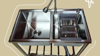 Kitchen Sink dengan Dudukan Ponsel Ini Ubah Area Cuci Jadi Ruang Kerja