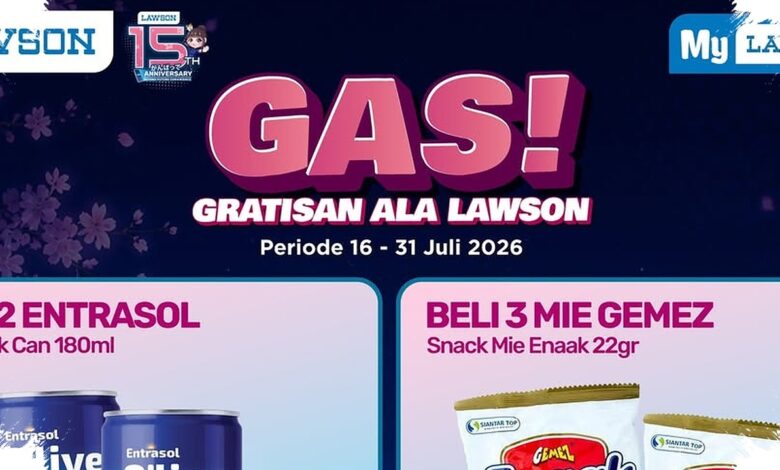5 Promo Lawson hingga Akhir Juli 2026, Menu Rp 15.000 dan Beli 1 Gratis 1