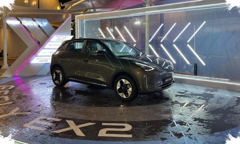 Geely EX2 Bawa Roda Belakang ke SUV Listrik Kompak, Kabinnya Dioptimalkan
