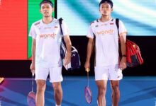 Fajar/Fikri Ditantang Juara Dunia di Final Japan Open usai Semifinal Menguras Tenaga
