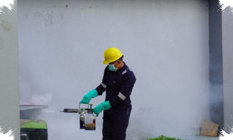 Cegah DBD di Balik Jeruji, Lapas Purwokerto Fogging 3 Blok Hunian