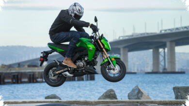 Kawasaki Z125 Pro Rp52,5 Juta, Motor Mini dengan Suspensi USD yang Menonjol