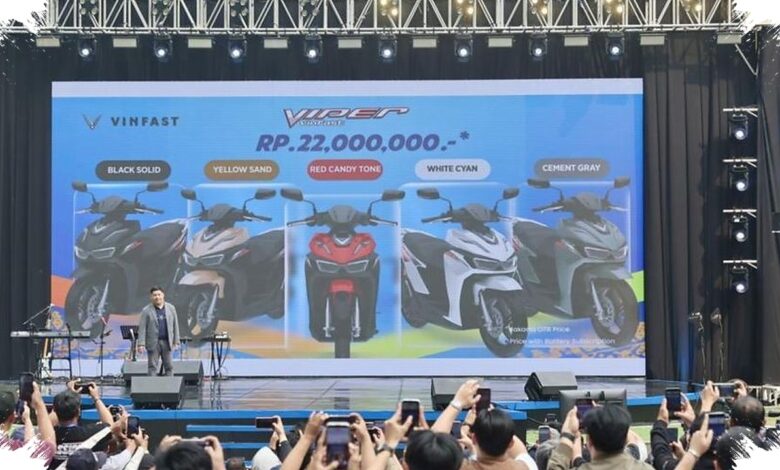 3 Motor Listrik VinFast Mulai Rp17,5 Juta, Baterai Bisa Ditukar dan Dirakit di Subang