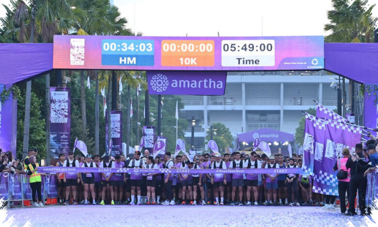 Amartha 10X Run 2026 Dibuka, 10K dan Half Marathon Menanti Pelari yang Naik Level