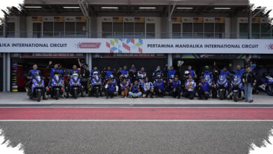 5 Kelas MAXI Race di Mandalika, Saat 77 Pengguna Skutik Yamaha Masuk Sirkuit