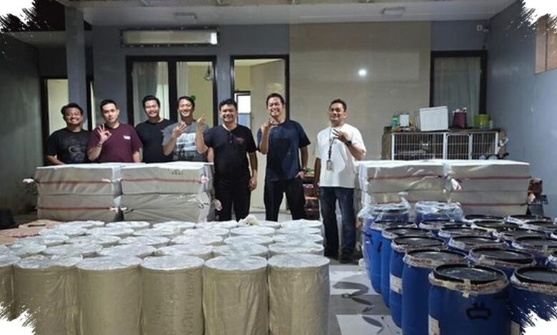 1,5 Ton Bahan Baku Disita, Jejak Lab Karisoprodol Mengarah ke Asia